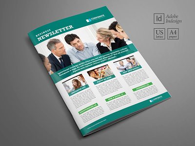 Corporate Newsletter Template