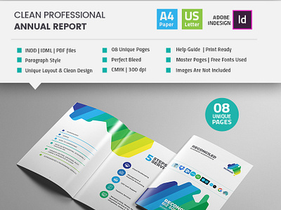 Service Brochure Template by Akil Mazumder on Dribbble