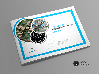 Technology Landscape Brochure branding business profile consulting business brochure creative agency creative brochure handout industrial booklet print design proposal design publication design technology brochure