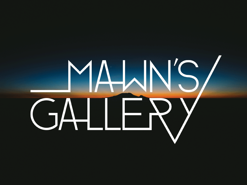Mawn's Gallery - Band Logo album band cover lettering logo modern poland pop rock typography