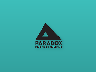 Paradox Entertainment Logo branding business entertainment india indian logo paradox triangle