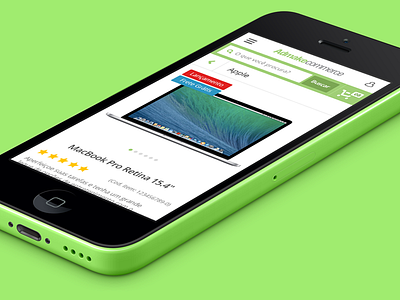 Mobile Shopping Experience agency apple design ecommerce green iphone logos mobile shopping store ux