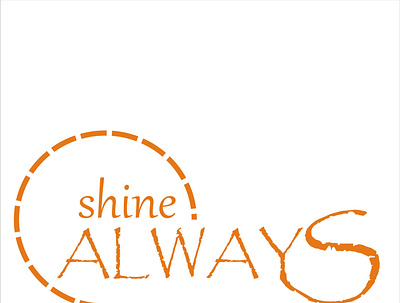 Shine Always design logo