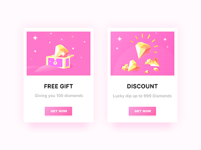 Discount color darren diamond for instagram gift illustrations more fans pink queble queble solutions ui design user interface