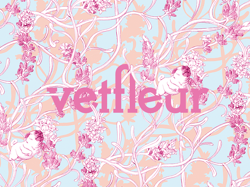 Vetfleur, aromaterapia para cães visual identidade brand design gobirasaito vetfleur patterns dogs aromatherapy