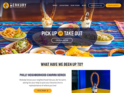 El Merkury Website Design graphic design logo ui webdesign website