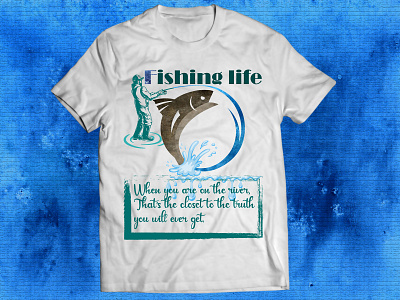 Fishing T-shirt Design amazing t shirt best t shirt design branding design fishing challenge illustration