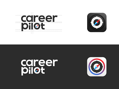 CareerPilot Logo Design and App Icon