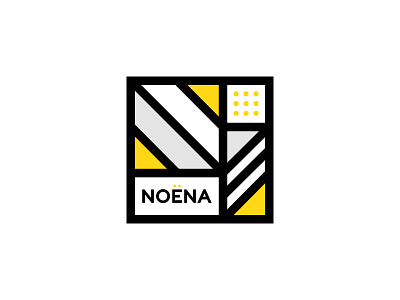 Noena Brand Discovery abstract clean creative geometric icon line logo mark minimal monogram n simple