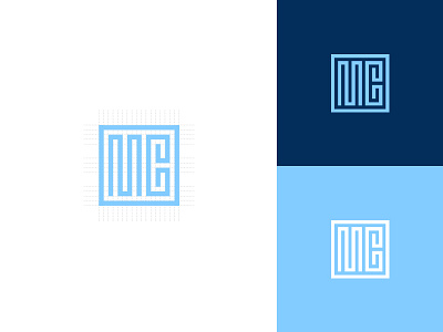 MC Geometric Logo Mark