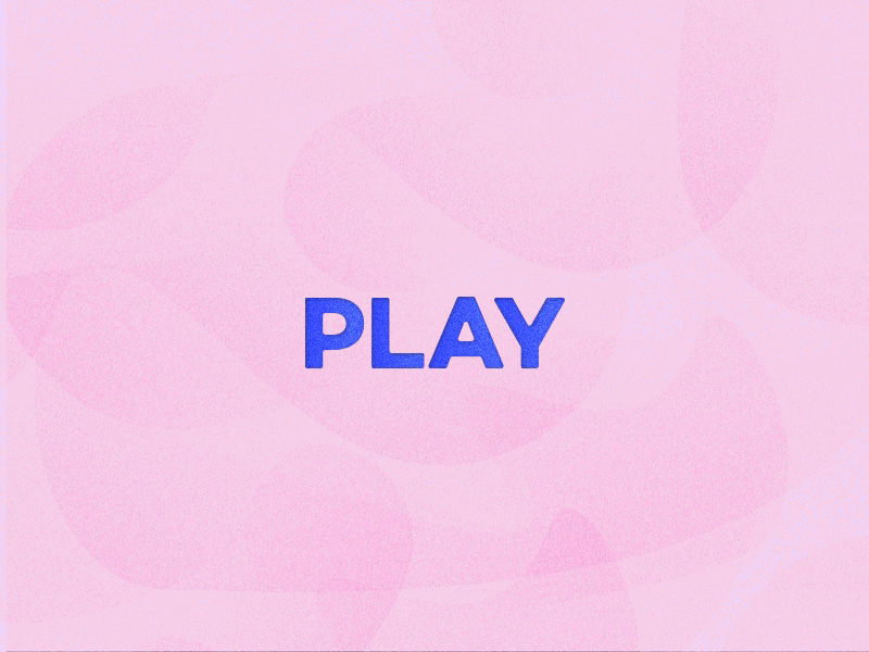 Playground animation creative grain graphic ground letters motion pink play playground playoff type