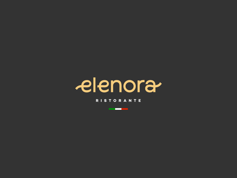 Elenora Ristorante - Logo Design by Andrea Binski on Dribbble