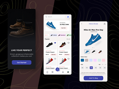 Ecommerce UI Design app ui design landingpage landingpagedesign ui