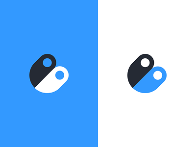 BikeFitting - Logo Design blue branding icon idenity identity design logo