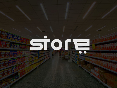 Store Logo Inspiration branding logo logo inspiration minimal shop store text logo trend