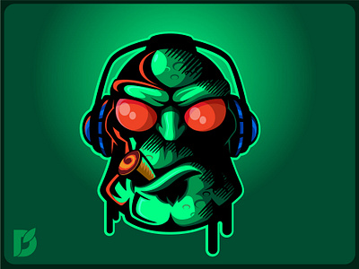 The Music Monster by DewApples on Dribbble