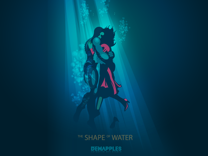 real or fake 4k the shape of water