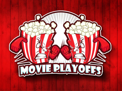 MoviePlay Offs angry animated cartoon icon illustration logoesign mascotdesign mascotlogo movie popcorn trends vector