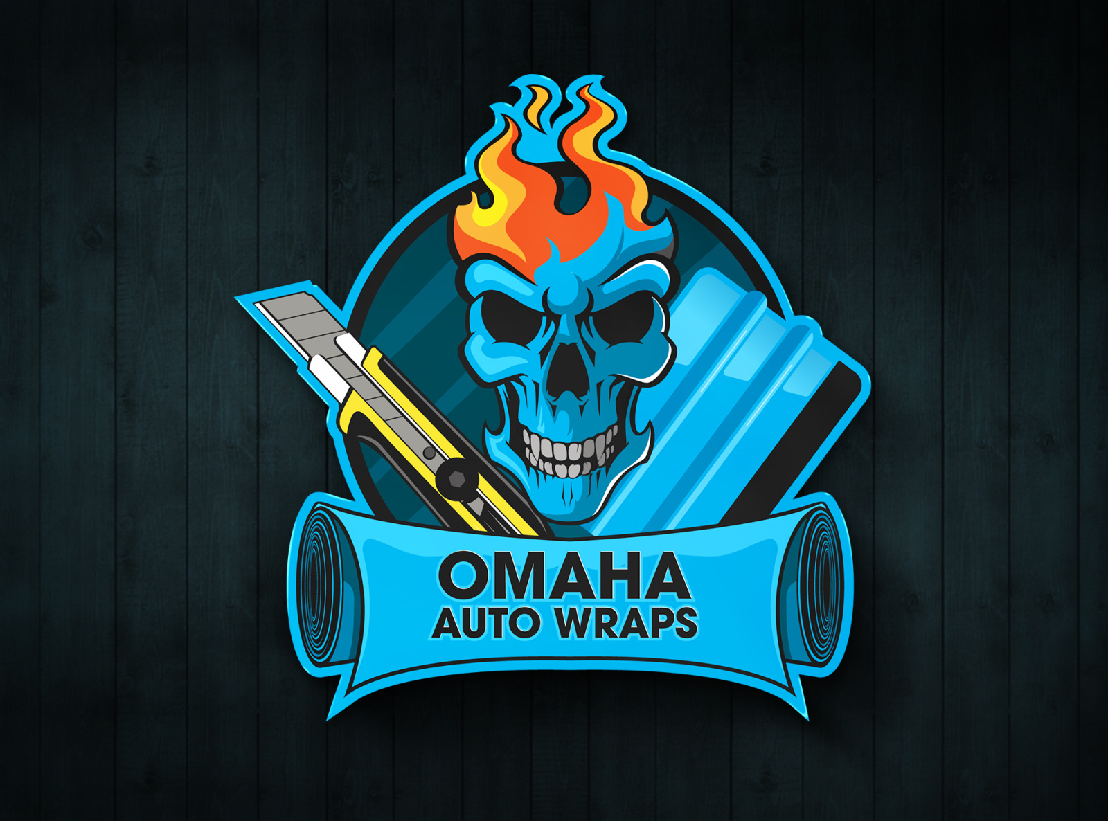 OMAHA Auto Wraps by DewApples on Dribbble