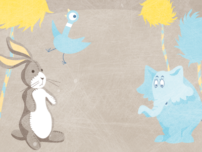 baby shower #wip childrens books design horton illustration pigeon seuss velveteen rabbit