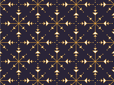 Snowflake Pattern geometric pattern snowflake