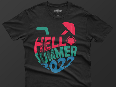 'Hello summer 2022' T shirt design