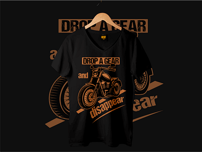 Biker t shirt design speed