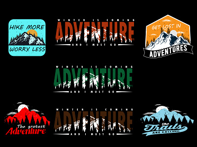 Adventure t shirt design camping adventure