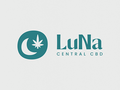 LuNa - Central CBD Logo Design brand identity branding graphic design logo typography