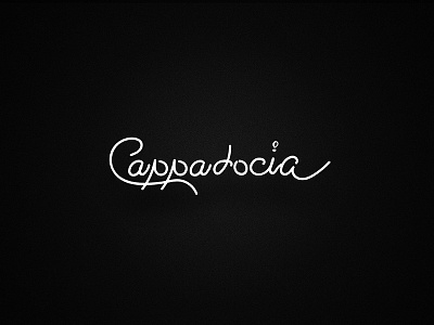 Cappadocia font style @cappadocia