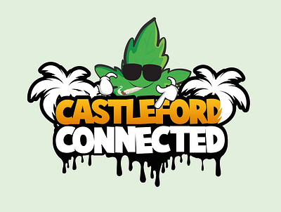 Castleford Connected branding design graphic design illustration logo