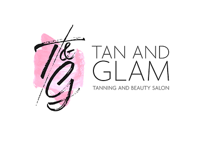 Tan & Glam branding design graphic design illustration logo vector