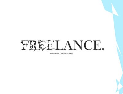 FREELANCE branding design graphic design illustration logo typography ui vector