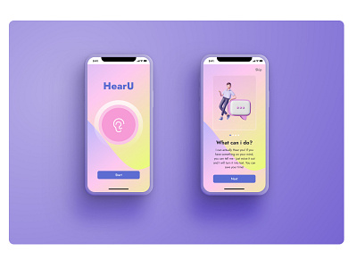 Student case mobile app HearU