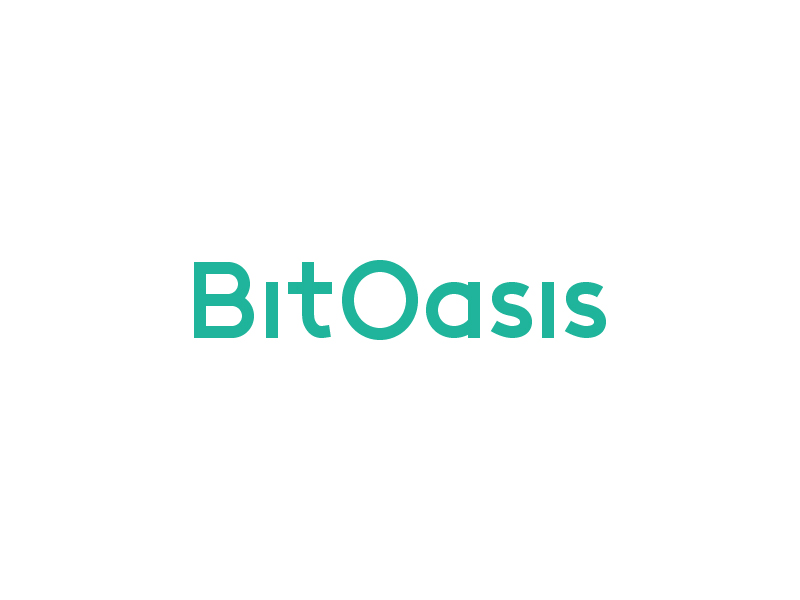 BitOasis Logotype animation bitcoin branding cutom gif logo logotype monoline type wordmark