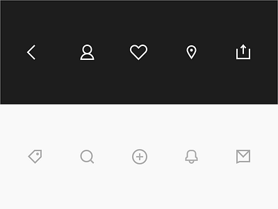 Tab & Nav Icons