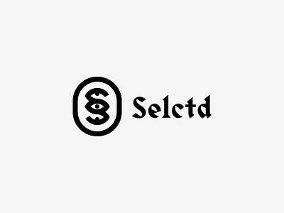 Selctd boutique clothing eye fashion highstreet lettermark logo retailer s shop store style