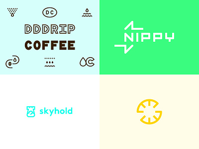 2018 Top 4 2018 app arrow branding cloud coffee geometric identity logo logotype mark minimal monogram monoline startup sun symbol tech type ui