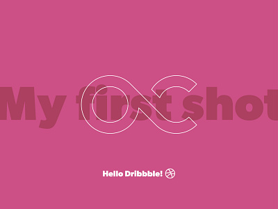 My first shot branding design dribbble firstshot logo