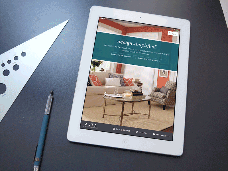 Window Covering Dealer iPad App dealer application interior design ipad app price calculation product estimator product selection user interface window coverings