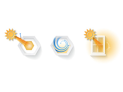Energy Efficiency Icons energy efficiency heat icons sun window blinds window coverings