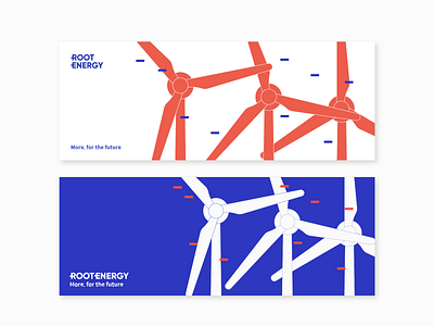 wind energy banner graphic branding design graphic illustration renewable energy wind
