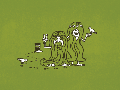 Gateway Granola Packaging Illustration