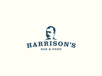 Patrick Torres Harrisons Logo bar illustration logo