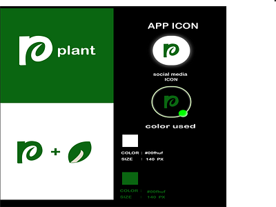 P and Rose logo For plant association