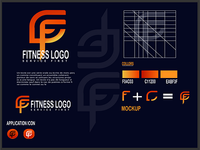 Small fitness club logo