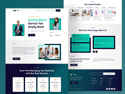 Digital Agency Landing Page