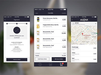 Agorà App Mockup