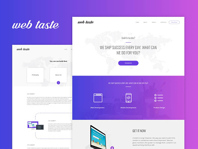 Web Taste 2019 boostrap color html 5 landing layout design mobile app new site responsive sass web desgin web design agency wordpres