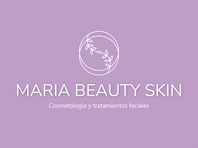 Logo for a cosmetologist branding graphic design logo